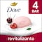 Dove Revitalizante Cherry and Chia Milk Beauty Bar Soap, 15 Ounce, 8PK 62769945 - alternate 6