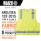 Klein Tools Safety Vest, High-Visibility Reflective Vest, M/L 60269 - alternate 7