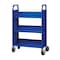 Hirsh Hirsh Single-sided Mobile Book Cart for Schools, Classic Blue 21790 - alternate 5