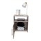 Homeroots 23" Gray Wood Nightstand 543675 - alternate 9