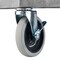 Luxor Utility Cart with Lipped Plastic Shelves, 300 lb Load Capacity, 2 Shelves, 24 in L, 18 in W STC22-G - alternate 6