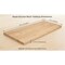 Amgood 24 in. x 60 in. x 1.5 in. Solid Maple Butcher Block Countertop AMG MWTT-2460T-Z - alternate 6