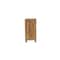 Homeroots 22" Brown Solid Wood Distressed Carved Floral One Drawer Nightstand 720642 - alternate 5
