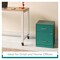 Space Solutions 14.25 in W 2 Drawer Vertical File Cabinet W/ Accessory Drawer, Teal 25967 - alternate 12