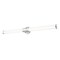 Z-Lite Warwick 1 Light Vanity, Chrome/Opal White, 40.25 In W x 4.75 In H 1020-40W-CH-LED - alternate 6