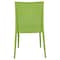 Leisuremod Weave Mace Indoor/Outdoor Dining Side Chair, Green, 2PK MC19G2 - alternate 5