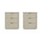 Manhattan Comfort Evelyn Nightstand in Natural - Set of 2 2-NS013-NA - alternate 8
