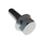Zoro Select Not Graded, 1/2"-13 Serrated Flange Bolt, Plain 18-8 Stainless Steel, 1 3/4 in L, 10 PK 1-SFH-50C-100 - alternate 3