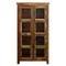 Homeroots 36in Brown Solid Wood Frame China Cabinet With Three Shelves 489039 - alternate 1