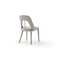 Homeroots Set of Two Gray and Gold Faux Leather and Stainless Steel Dining Side Chairs, 2PK 719103 - alternate 8
