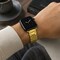 Elegani Octagonal-Style Stainless Steel Replacement Band Compatible with Apple Watch 45mm, Yellow Gold APRO-YGD-45mm - alternate 2