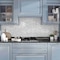 Apollo Tile 12x13 Bianco Carrara, Bardiglio Nuvolato Marble Subway Floor and Wall Tile 5.28 sqft/case, 5PK APLDC88R01A - alternate 12