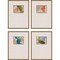 Homeroots Set Of Four Off Center Abstract Gold Framed Print Wall Art, 4PK 525941 - alternate 3