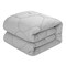 Homeroots Gray Twin Polyester 180 Thread Count Washable Down Comforter Set 528984 - alternate 5