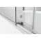 Kingston Brass 60" Acrylic Anti-Skid Alcove Left-Hand Drain Tub with Right Sliding Tub Door, White/Brushed Nickel KVTAP6032L22C8 - alternate 2
