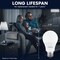Luxrite A19 LED Light Bulb 60 Watt Equivalent, Non-Dimmable, 5000K Bright White, 800LM, Standard, 16PK LR21534 - alternate 5