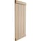 Ekena Millwork Rustic Four Board Joined Board-n-Batten Sandblasted Faux Wood Shutters w/End Batten, 22W x 76H, PR SHUBJE22X76SDPR - alternate 10