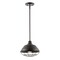 Jonathan Y Levi 10.38" 1-Light Industrial Farmhouse Iron LED Pendant, Oil Rubbed Bronze JYL1118A - alternate 1