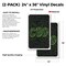Signmission CDB, Vinyl Decals Only 24 Inch x 36 Inch, Vinyl Decal, 2PK DSB-2436-2PACK-30359 - alternate 2