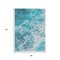 Homeroots 8' X 10' Teal Blue And Ivory Abstract Washable Indoor Outdoor Area Rug 618325 - alternate 7