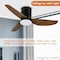 Ipower Ceiling Fan, 40 Inch, Brown Colorï¼Œ3 Blades HIFANXCEIL40BROWN - alternate 10