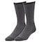 Railroad Sock Mens Crew Socks, 50% Merino Wool, 35% Acrylic, 13% Nylon, 2% Spandex, Black, 6-12 M, 1 PR 2965 BK - alternate 2