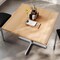 Flash Furniture Bennett 36 in Square Solid Wood Indoor Tabletop in Natural with 30 in x 30 in Dining Height GSF-SQ36-NAT-T3030S-GG - alternate 6
