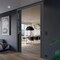 Sartodoors Slab Barn Door Panel Frosted Glass 24x84 Solid Core Modern Interior VEREGIO7339S-ANT-2484 - alternate 4