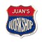 Signmission Juan's Workshop, 6 Inch X 6 Inch, Plastic Sign SHI-P-6-489-JUAN - alternate 1