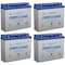 Power-Sonic PS-12180 NB 12V 18Ah AGM Rechargeable Battery, 4PK PS-12180 NB2 - alternate 1