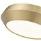 Z-Lite Quasars Modern Gold 1 Light Flush Mount 7701F12-MGLD-LED - alternate 4