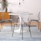 Leisuremod Modern Oyster Transparent Side Dining Side Chair with Black Base in Clear, 4PK OCB-17CL4 - alternate 8