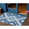Homeroots 3' X 5' Navy Blue Aqua And Ivory Tribal Washable Indoor Outdoor Area Rug 598136 - alternate 1