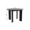Homeroots 42" Black Solid Wood Round Top Dining Table 712203 - alternate 3