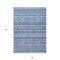 Homeroots 9' X 12' Sky Blue And Navy Blue Striped Washable Indoor Outdoor Area Rug 577809 - alternate 7