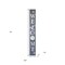 Homeroots 72in Gray And White Solid Wood Welcome Christmas Snowman Porch Sign 634292 - alternate 3