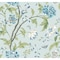 York Wallcoverings Teahouse Floral Light Blue Wallpaper BL1784 - alternate 1