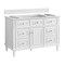 James Martin Vanities Lorelai 48" Single Vanity, Bright White, w/ 3 CM Phantome Eclos Top 424-V48-BW-3PHT - alternate 5