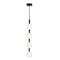 Afx Baroque - LED Pendant - 42in - Black BRQP42LAJUDBK - alternate 1