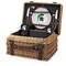 Picnic Time Family Of Brands NCAA Michigan State Spartans Champion Picnic Basket for 2, Large Wicker Picnic Set 208-40-179-354-0 - alternate 1