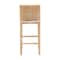 Bali & Pari Sofia Bohemian Natural Rattan Bar Stool 248-13721-ZORO - alternate 6
