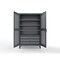 Strong Hold 12 GA Extreme Duty Ventilated (Diamond) Cabinet with Half-Width Drawers 46-V-244-6/5DB - alternate 1
