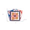 Homeroots 7" x 7" Blue Gold and Blush Mosaic Peel and Stick Removable Tiles 400457 - alternate 4