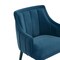 Manhattan Comfort Eda Wood  Armchair in Midnight Blue DC1677-2 - alternate 3
