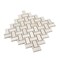 Apollo Tile Splendor 12x12 Perla Porcelain Mosaic Onyx Basketweave Wall and Floor Tile (4.84 sq ft/case), 5PK APLIMPONXPERMO - alternate 3