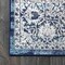 Jonathan Y Modern Persian Vintage Medallion Navy/Light Gray 8 ft Round Area Rug MDP100B-8R - alternate 6