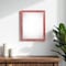 Homeroots 11" x 14" Red Solid Wood Hanging Picture Frame 386497 - alternate 4