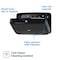 Tork Toilet Paper Dispenser, Plastic, Black 5555290 - alternate 5