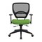 Space Seating 55 Series Air Grid and Mesh Office Chair, Green 5500SL-6 - alternate 4