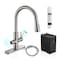 Anzzi Sunset 4-in-1 Single Handle 17.5 in. Faucet with Boiler Tank and Filter in Brushed Nickel KF-AZ401BN - alternate 1